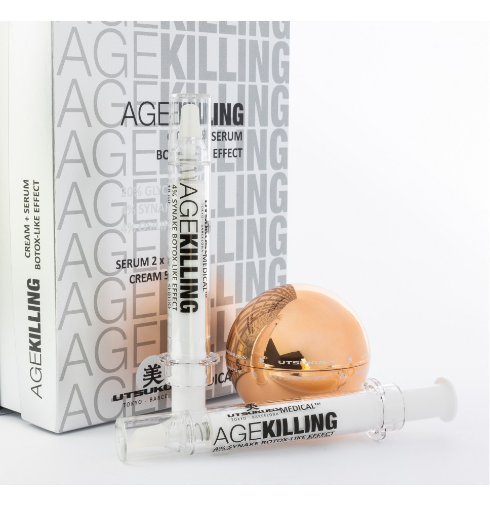 Utsukusy AGE KILLING DAILY CARE KIT-zestaw przeciwstarzeniowy