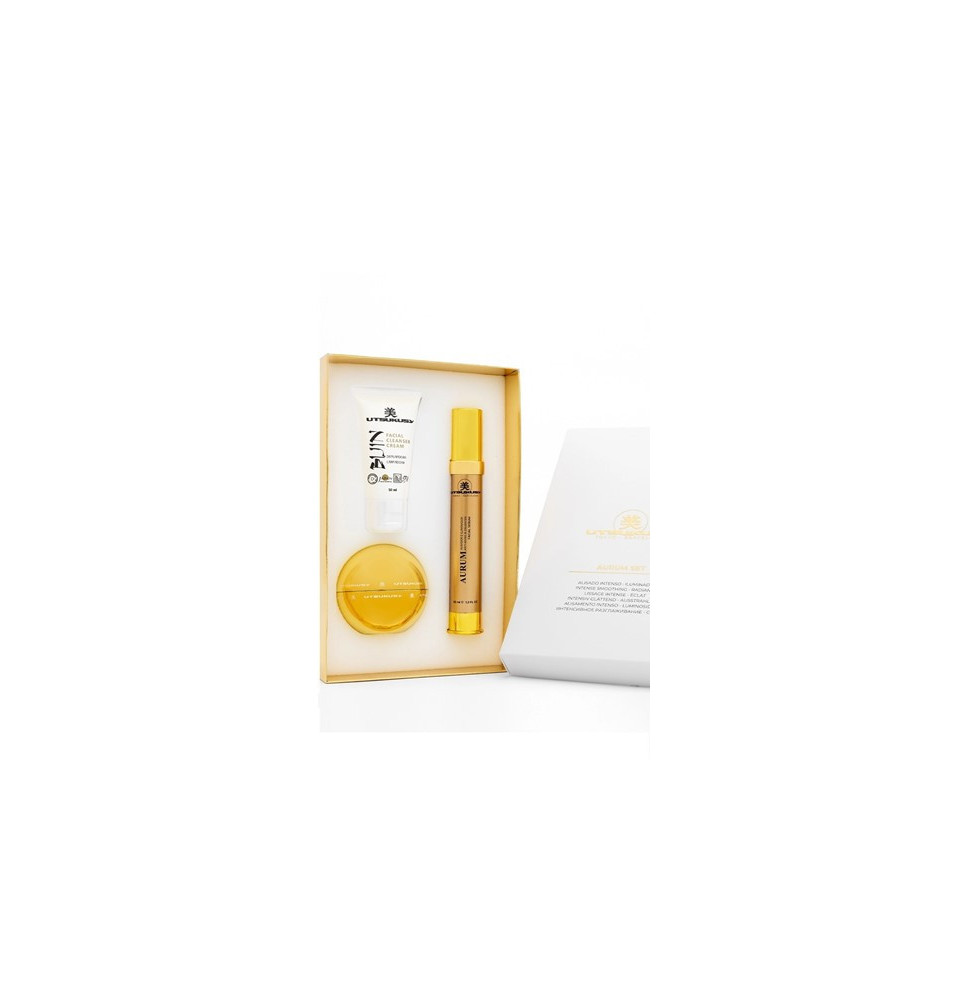 Utsukusy AURUM DAILY CARE KIT- zestaw do pielęgnacji domowejna bazie złota Utsukusy AURUM DAILY CARE KIT- zestaw do pielęgnacji domowejna bazie złota