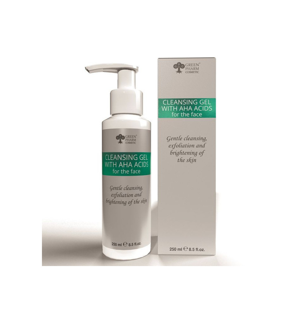 ŻEL DO MYCIA Z KWASAMI AHA do twarzy 250 ml