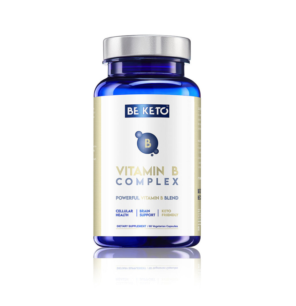 BeKeto Vitamin B Complex – Kompleks Witamin B z Choliną i Mio-Inozytolem | Energia i Metabolizm