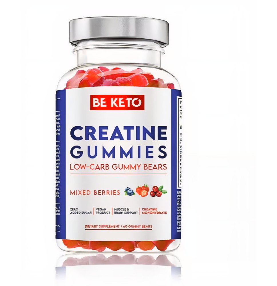 Keto Żelki z Kreatyną – Owoce Leśne | NMN + Elektrolity | Bez Cukru