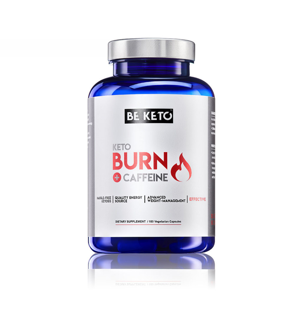Keto Burn z Kofeiną – spalacz tłuszczu – 180 kapsułek