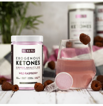 Ketony Egzogenne BeKeto™ Dzika Malina 150 g – Suplement Keto & Energia