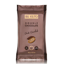 Keto Baton Podwójna Czekolada 40g - Wysokobiałkowy, Bez Cukru, Low Carb