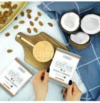 Keto Ciastko Coconut & Almond - Niskowęglowodanowe, Z Kokosem i Migdałami