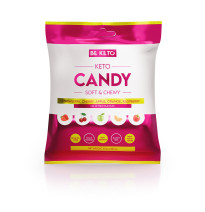 Keto Cukierki Owocowa Mieszanka 70g - niskowęglowodanowe słodycze bez cukru
