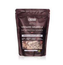 BIO Keto Granola – Kakao i Czekolada 250g | Niskowęglowodanowa i Keto