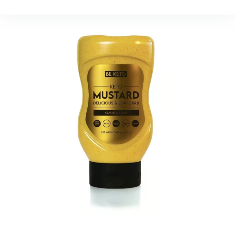 Keto Musztarda BeKeto 480g - musztarda bez cukru | keto i low carb