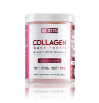 Keto Kolagen BeKeto™ z MCT 300 g – Dzika Malina | Collagen i energia