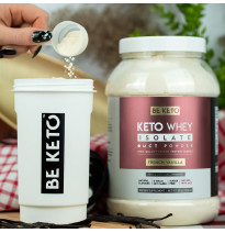 Keto Izolat Białka z MCT Kokos i Biała Czekolada 300g, 800g|BeKeto