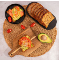 Keto Chleb Wieloziarnisty 360g - low carb, 30g białka