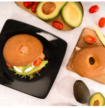 Keto bajgle bezglutenowe 150g - wysokobiałkowe, low carb | BeKeto