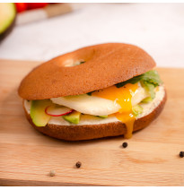 Keto bajgle bezglutenowe 150g - wysokobiałkowe, low carb | BeKeto