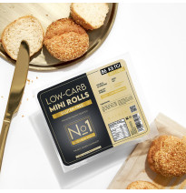 Keto Bułeczki Bezglutenowe 8x25g - niskowęglowodanowe, fit|BeKeto