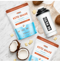 Diet Keto Shake Kokos & Biała Czekolada 500g|Niskowęglowodanowy Koktajl Proteinowy