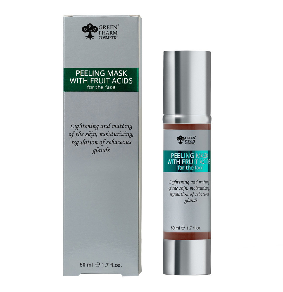 Maseczka peelingująca z kwasami AHA 50 ml – złuszczanie i rozświetlenie skóry