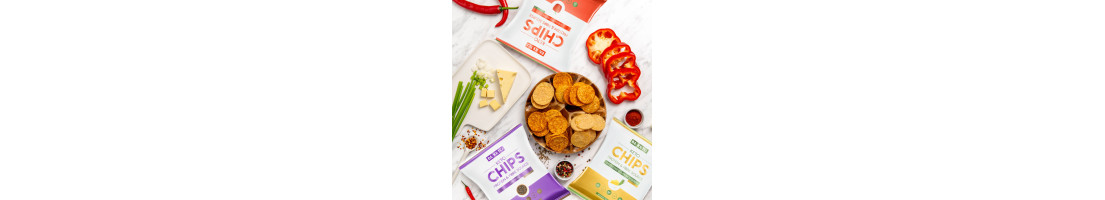 Keto Chipsy BeKeto™ - Chrupiąca Przekąska Low Carb