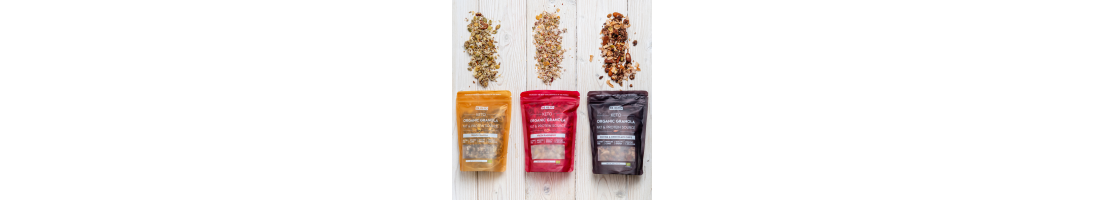 Keto Granola BeKeto™ – Chrupiące Śniadanie Bez Cukru i Zbóż