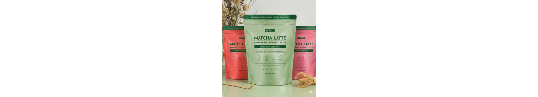 Keto Matcha Latte BeKeto – Matcha Keto z MCT i Kolagenem