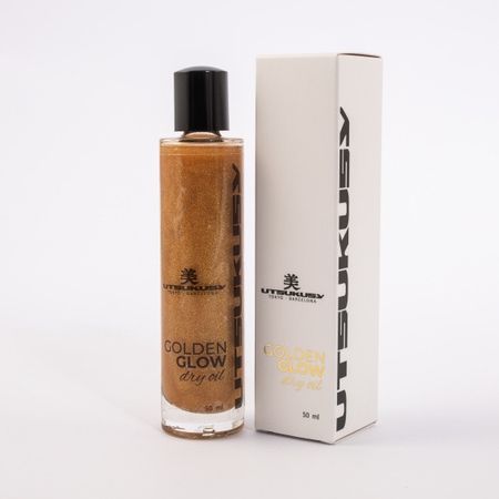 Utsukusy-GOLDEN GLOW DRY OIL - suchy olejek do ciała i wlosów 50ml