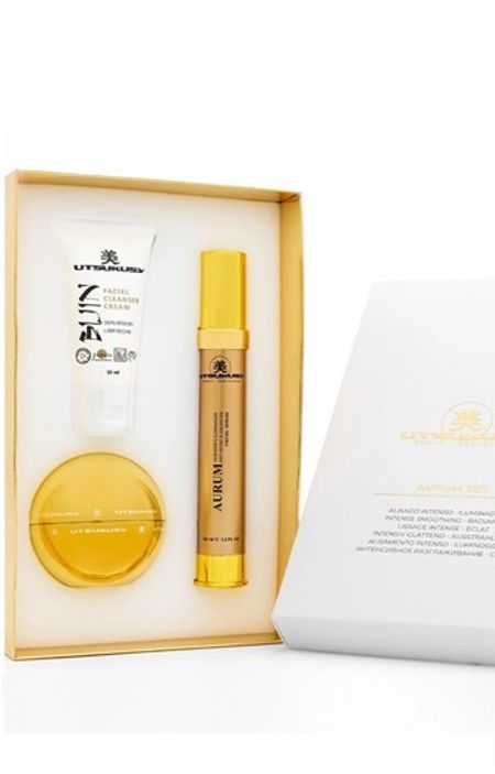 Utsukusy AURUM DAILY CARE KIT- zestaw do pielęgnacji domowejna bazie złota