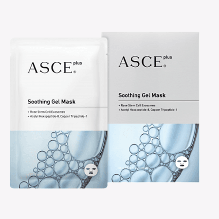 ASCEplus Soothing Gel Mask - Kojąca maska z egzosomami opak/3szt