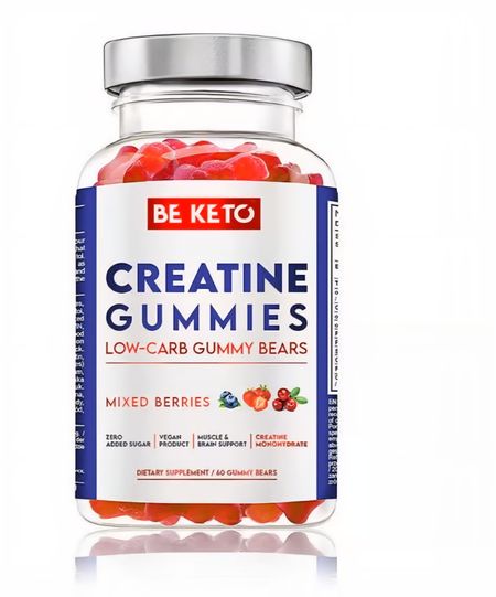 Keto Żelki z Kreatyną  60szt – Owoce Leśne