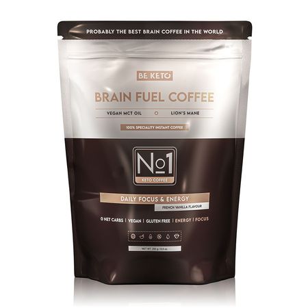 Kawa Rozpuszczalna – Brain Fuel (Olej MCT & Lion’s Mane) – Francuska Wanilia 250g