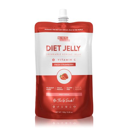 Galaretka Dietetyczna Konjac – Świeża Truskawka 150g