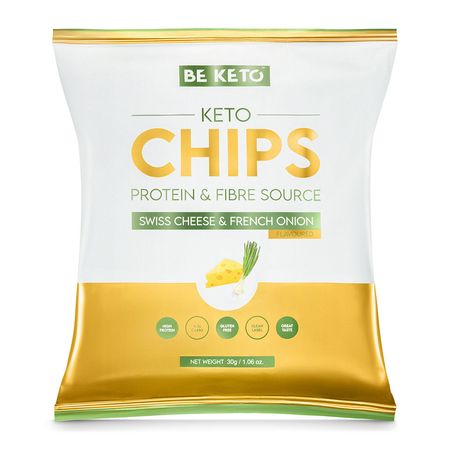 Keto Chipsy – Ser Szwajcarski & Francuska Cebulka 30g