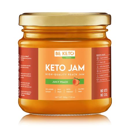 Keto Dżem™ Soczysta Brzoskwinia 200g