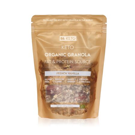 BIO Keto Granola – Francuska Wanilia 250g