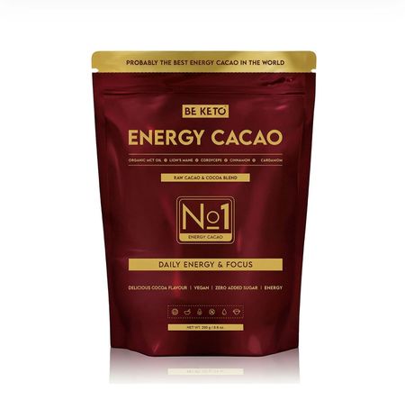 Kakao Ceremonialne – Energy (Olej MCT & Lion’s Mane & Cordyceps) – Cynamon & Kardamon 250g