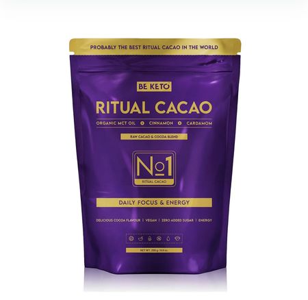 Ritual Cacao BeKeto – Ceremonialne Kakao z Olejem MCT | Czysta Esencja Smaku