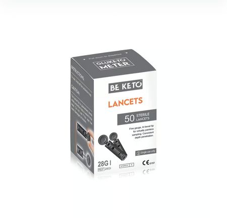 GluKeto Meter – Sterylne Lancety 50szt.