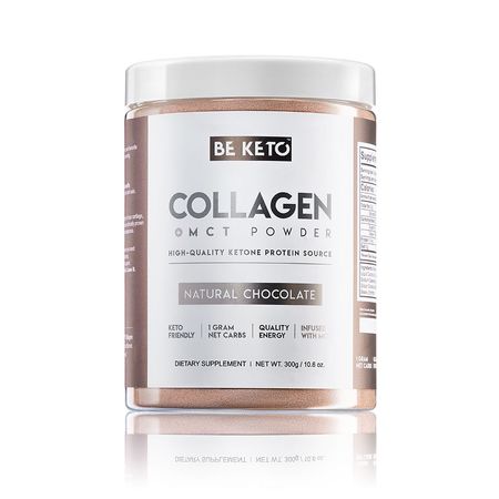 Keto Kolagen z olejem MCT- Naturalna Czekolada 300g