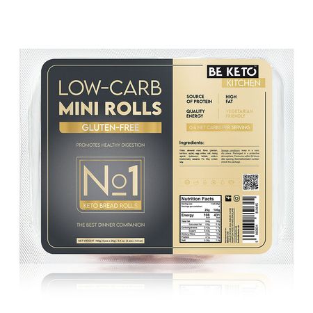 Keto Bułeczki Bezglutenowe 8x25g