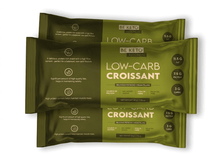 Niskowęglowodanowy Croissant Wyśmienita Pistacja 3x50g